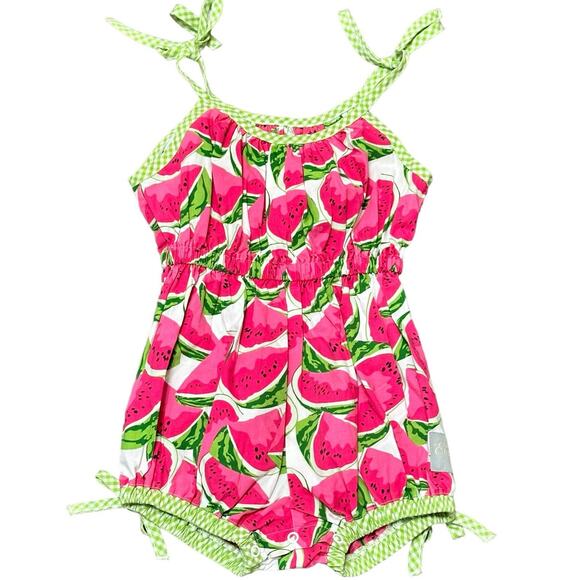 Eleanor Rose Watermelon Romper Girls 2T NWOT - Picture 1 of 3